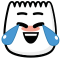 tiktok laugh emoji